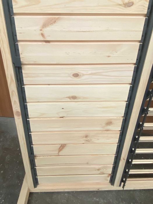 System ruchomych żaluzji, ruchome sosnowe deseczki, samodzielny montaż