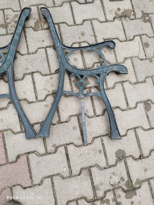 Nogi do ławki ogrodowej