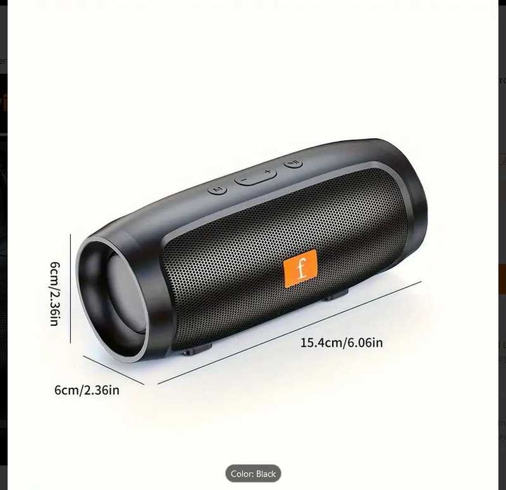 Głośnik Bluetooth F524 – Przenośny Dźwięk w Najlepszej Jakości