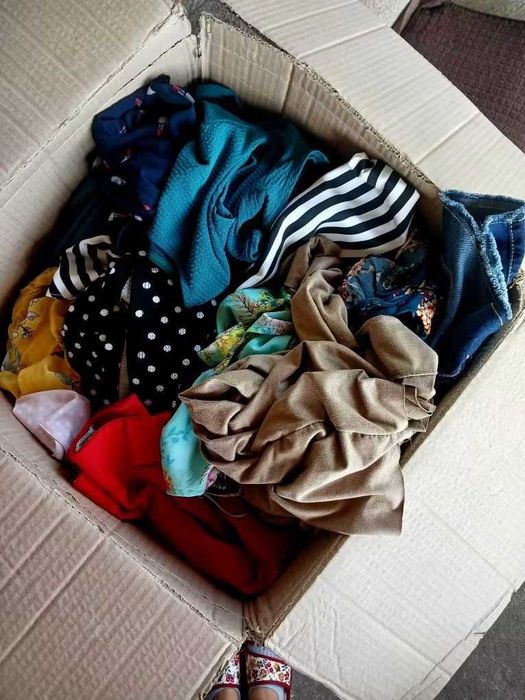 MEGA PAKA ubrań damskich XS – 16 sztuk (Zara, H&M itp.) STAN IDEALNY