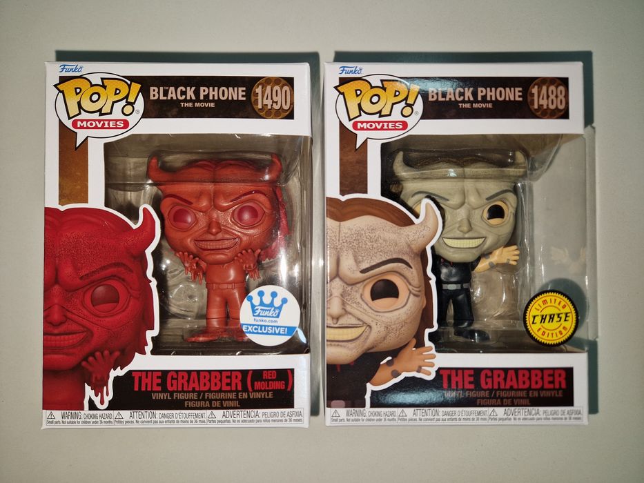 Black Phone The Grabber Chase and Red Funko