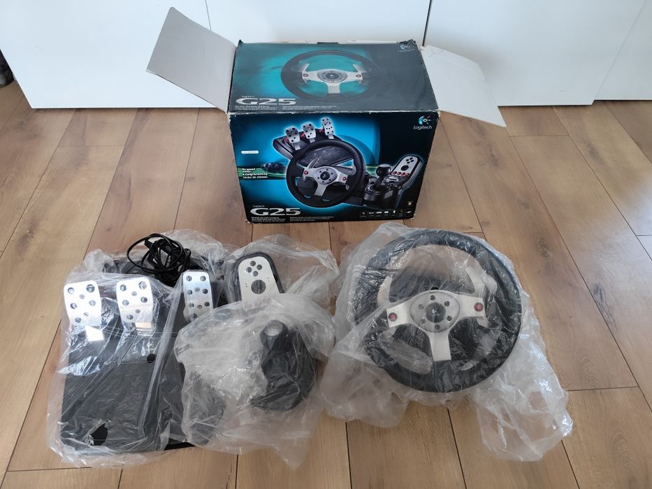 Kierownica Logitech G25 + H-Shifter