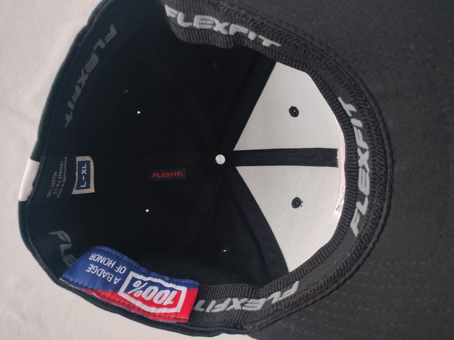 Czapka z daszkiem 100% J-Fit Flexfit Hat L-XL