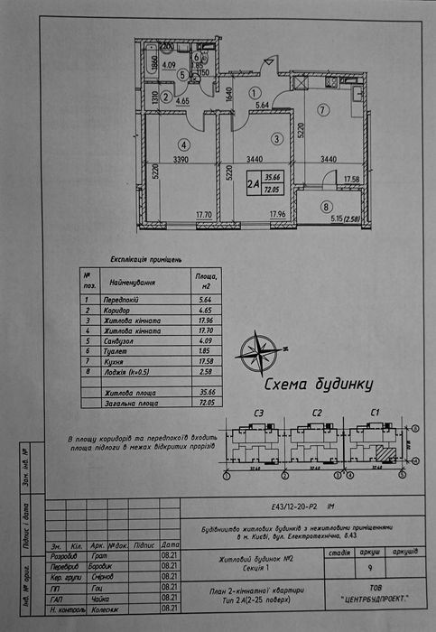 Новий формат життя: 2к з ремонтом у ЖК «Деснянський».