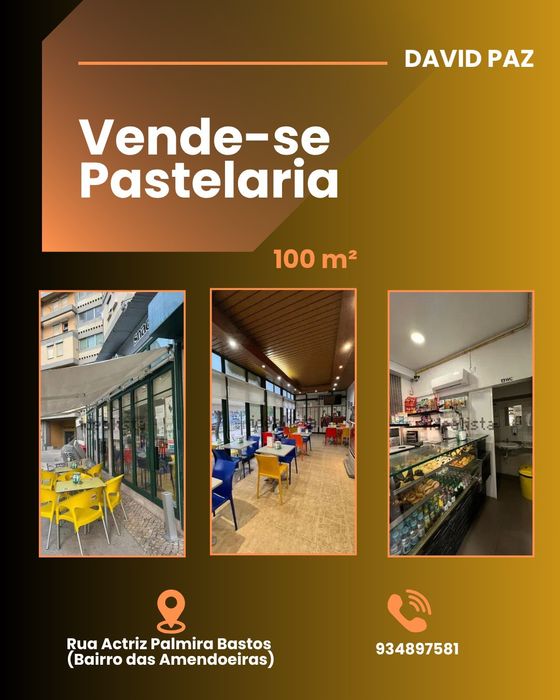 Pastelaria vende se
