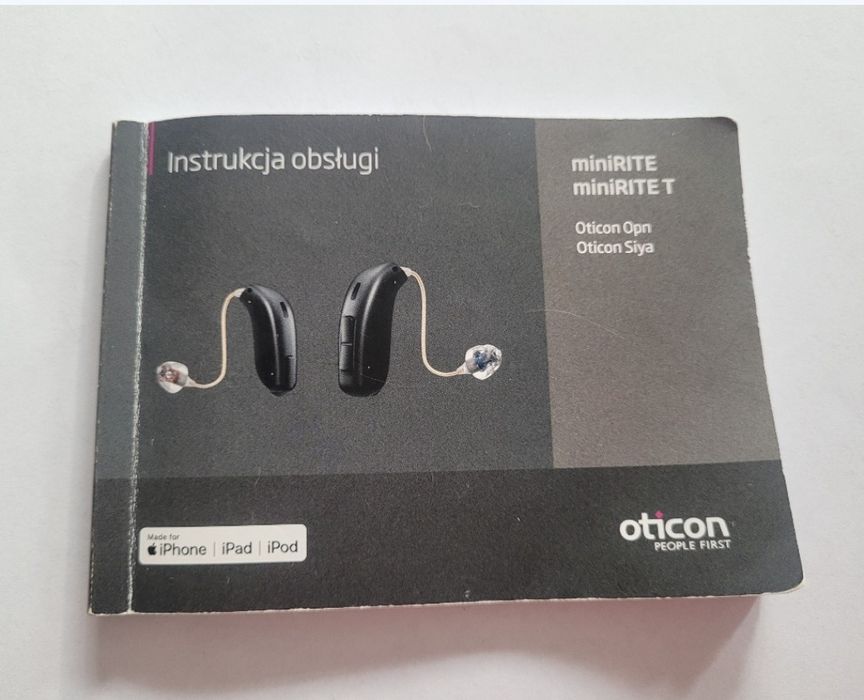 Aparat słuchowy Oticon Siya 2 miniRITE + akcesoria