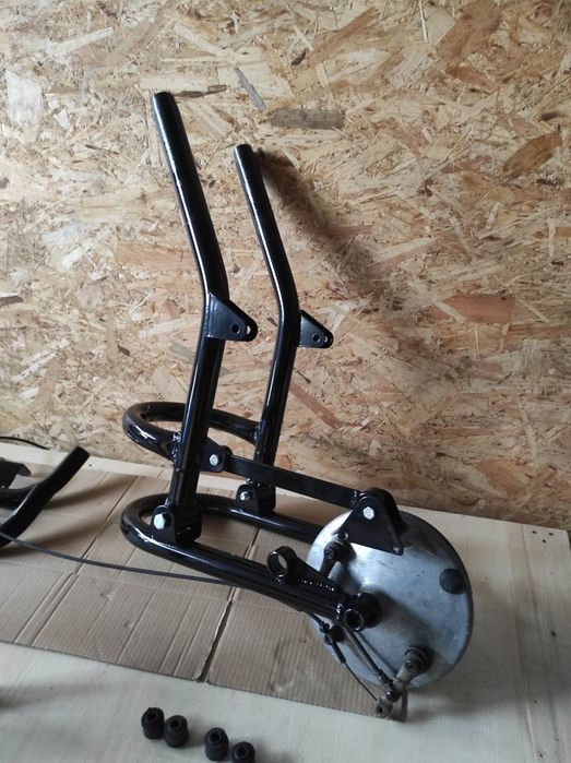 Dniepr K750 Ural M72 zawieszenie wahaczowe przód lagi amortyzatory