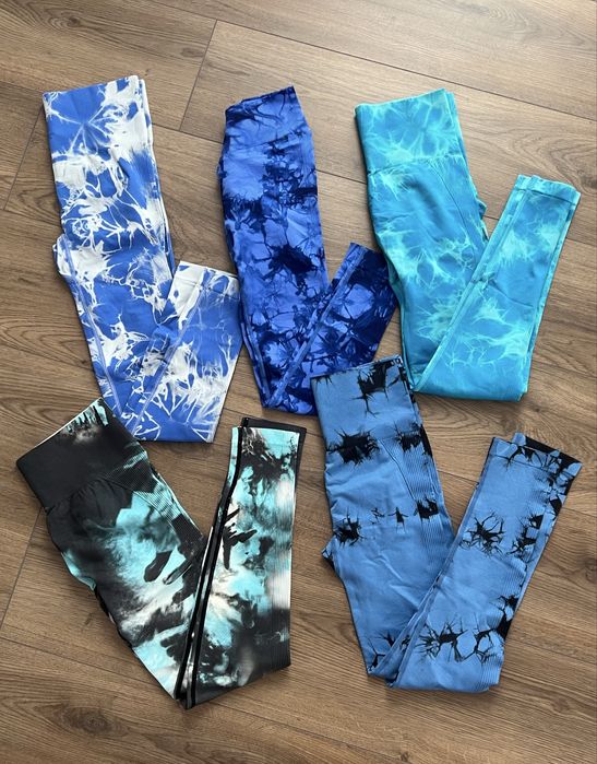 Лосіни тай дай/ фітнес лосіни/ мармурові лосіни/ лосіни для фітнесу