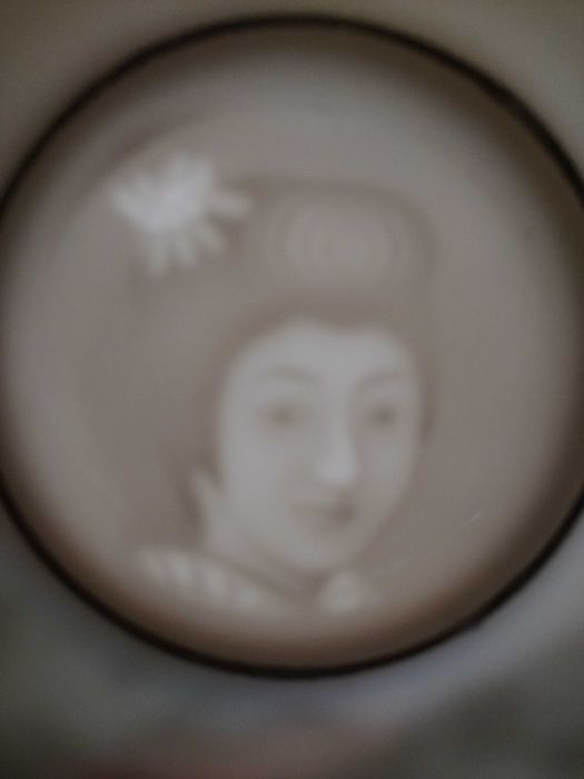 Serviço de chá pintado à mão