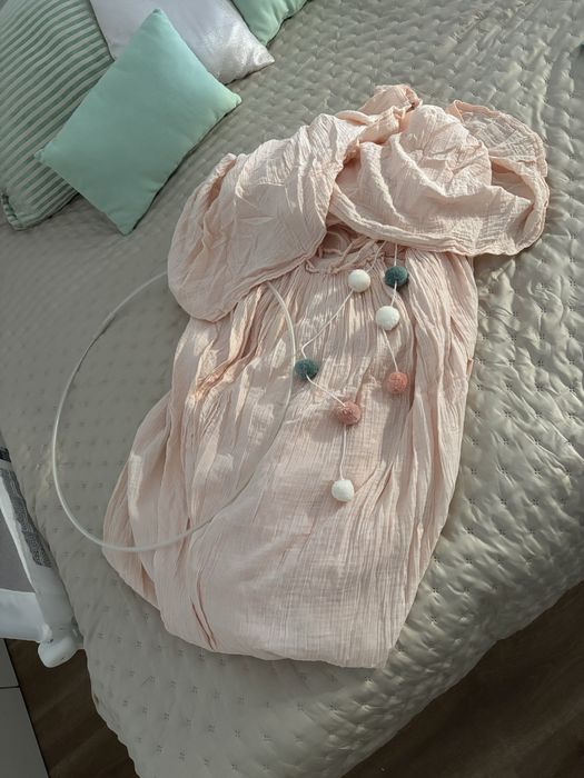 Cortina dossel rosa criança princesa Vertbaudet