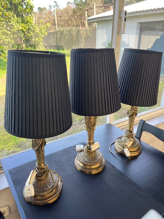 Conjunto de 4 Candeeiros de Luxo