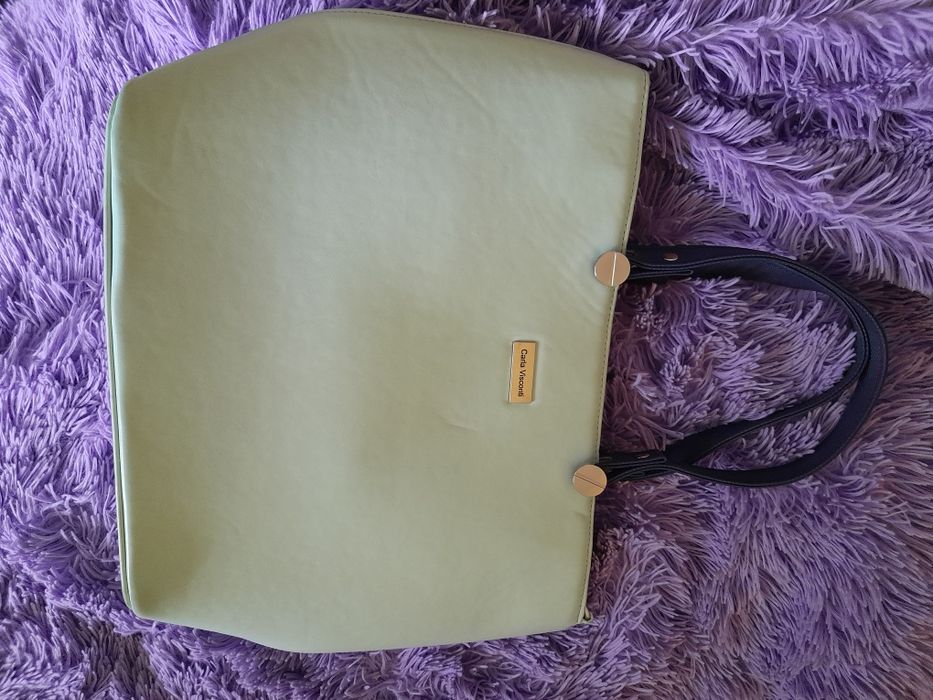 Torebka damska miętowa