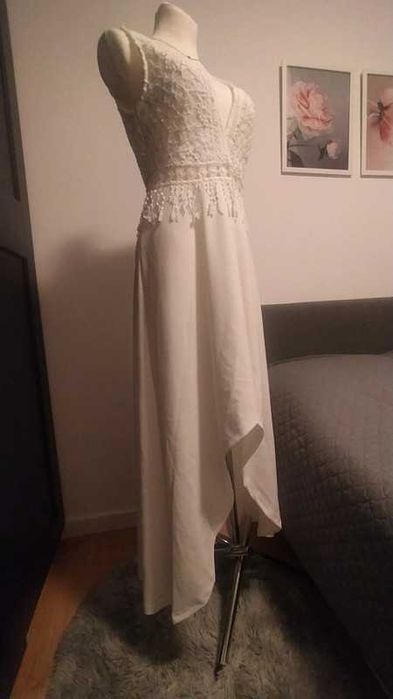 Sukienka ślubna, r. 40