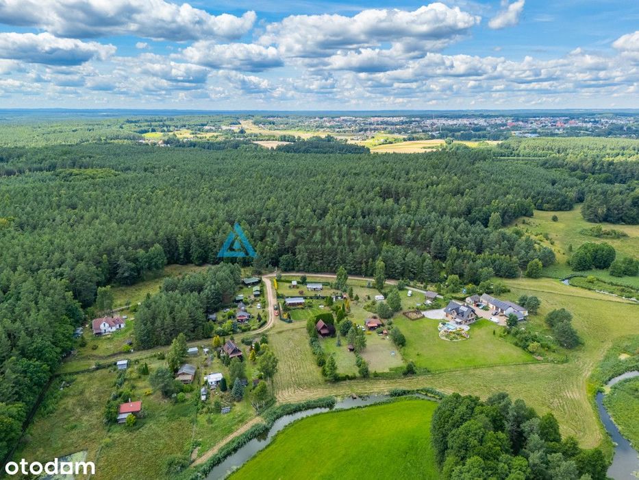 Uroczy domek nad rzeką Wierzycą !