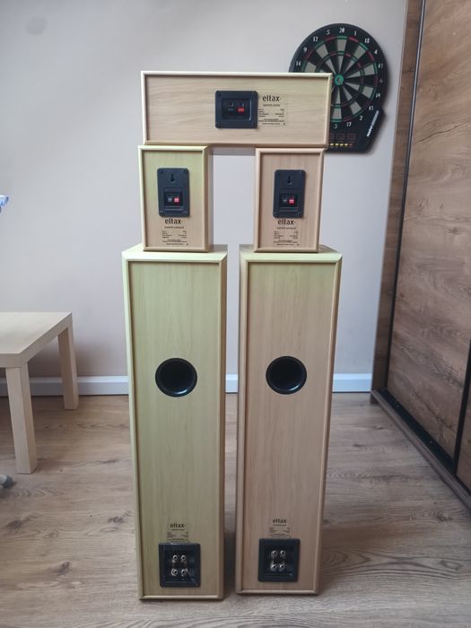 Kolumny głośnikowe Eltax  zestaw do kina domowego  5.0