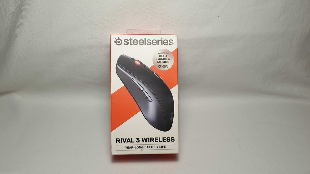 Myszka bezprzewodowa SteelSeries Rival 3 BT sensor optyczny - jak NOWA.