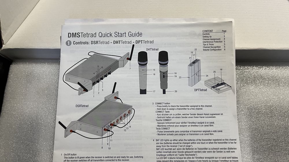 AKG tetrad vocal set