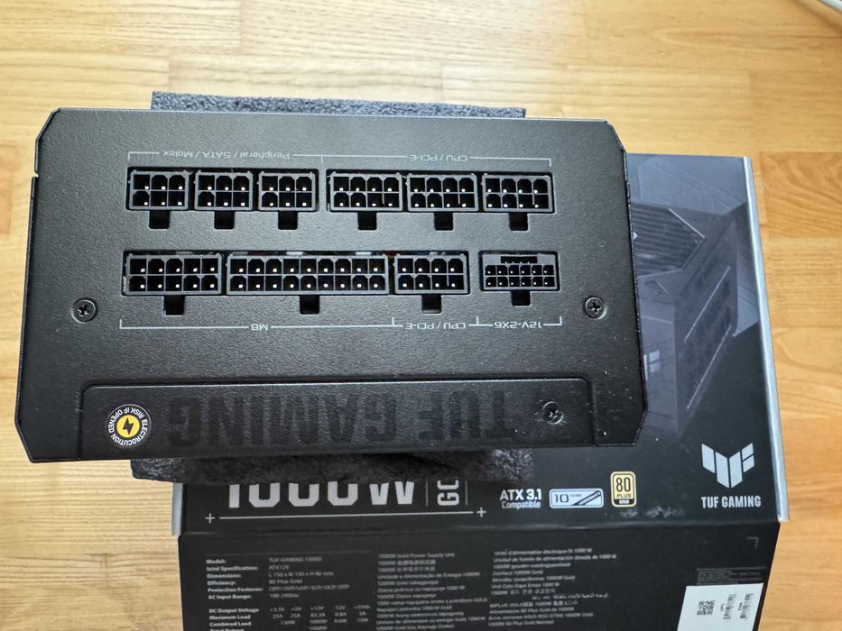 ASUS TUF-GAMING-1000G, новий на гарантії. Блок живлення для ПК.
