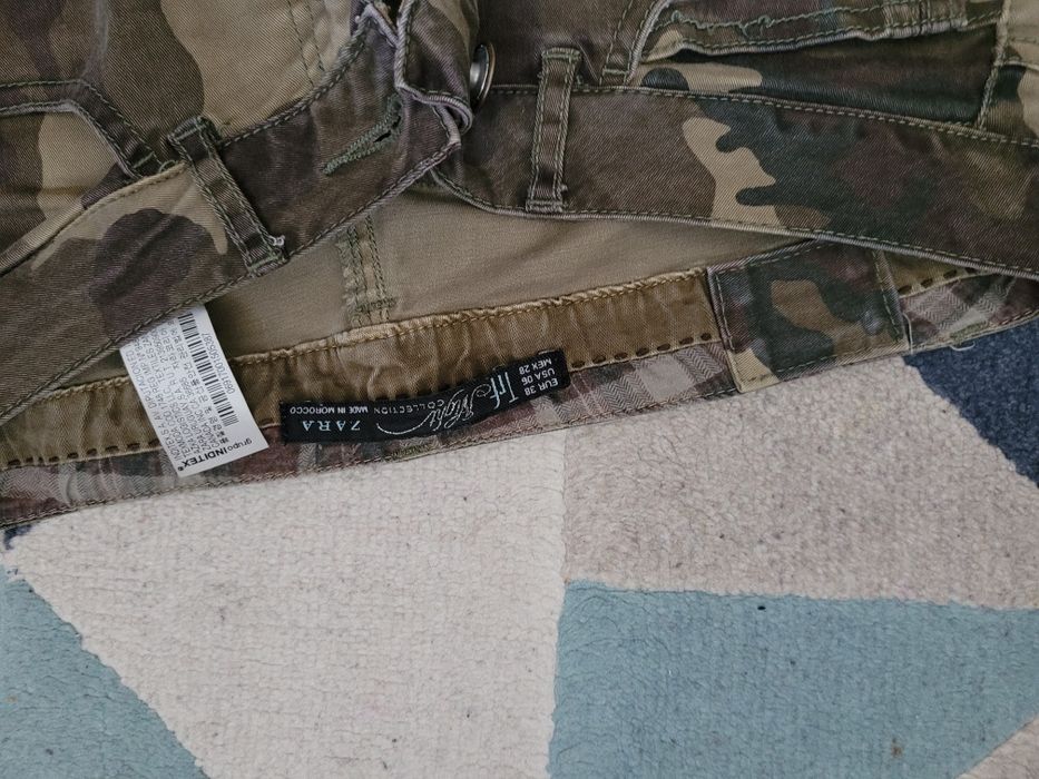 Spodnie moro Zara 38
