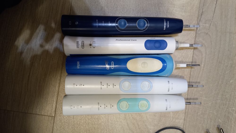 5x Szczoteczki Philips, SoniCare, Braun - HIT! Extra! Szybka wysyłka!
