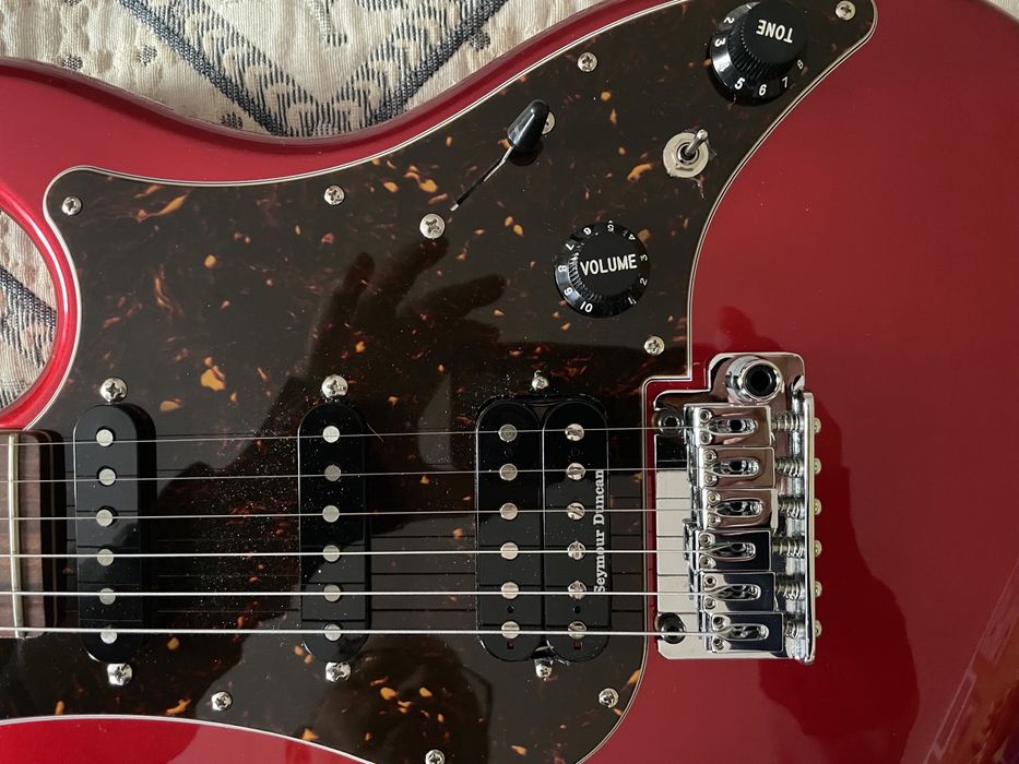 Fujigen stratocaster Odyssey 2 Candy Apple Red