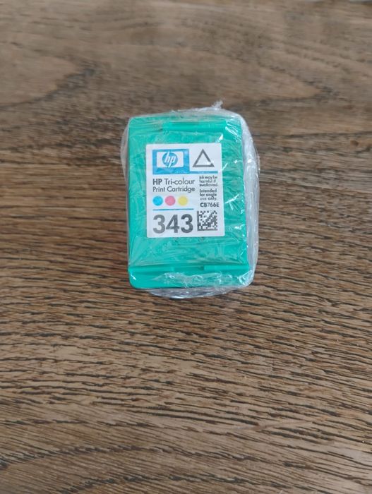HP Tri-Colour 343 Oryginalny, Drukarka, Tusz, Kartridż