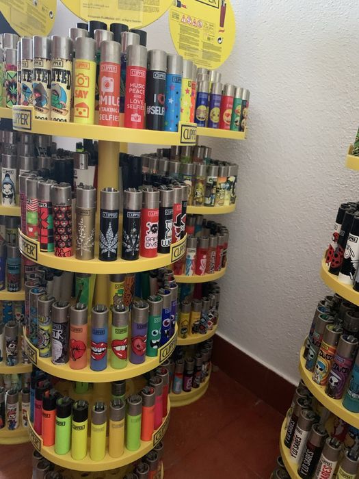 Coleção de CLIPPER'S com Expositores