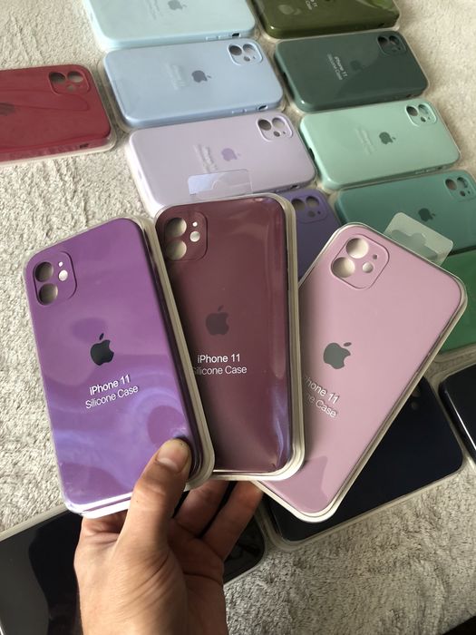 Чехол на айфон 11 11 pro 11 max с прямыми гранями