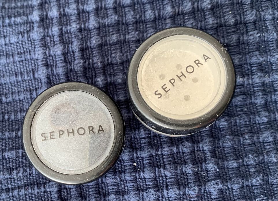 Sephora shimmer/glitter dust mini słoiczki cienie sypkie