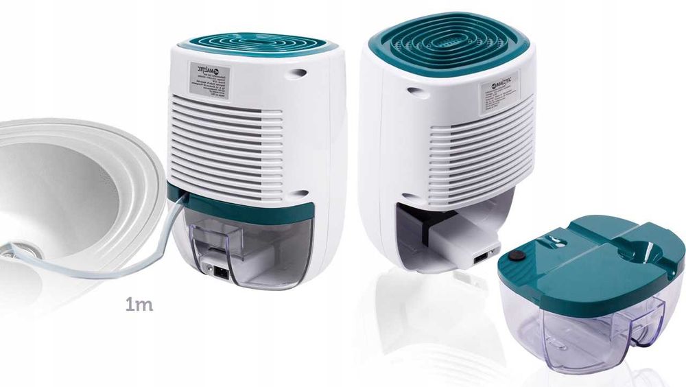 Осушувач повітря з поглиначем вологи DH-800 білий