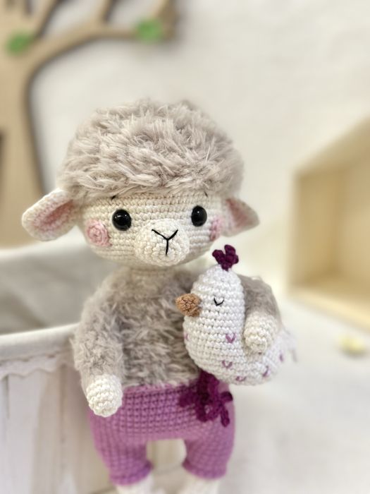 Ovelha amigurumi