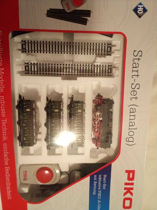 Редкий Стартовый Набор Piko Пико Пассажирский Поезд М. 1:87 "НО"