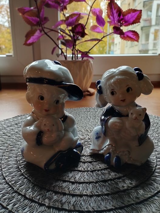 Ceramiczne figurki, Vintage