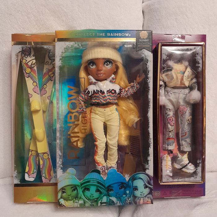 Lalka Rainbow high Sunny Madison Winter break unikat