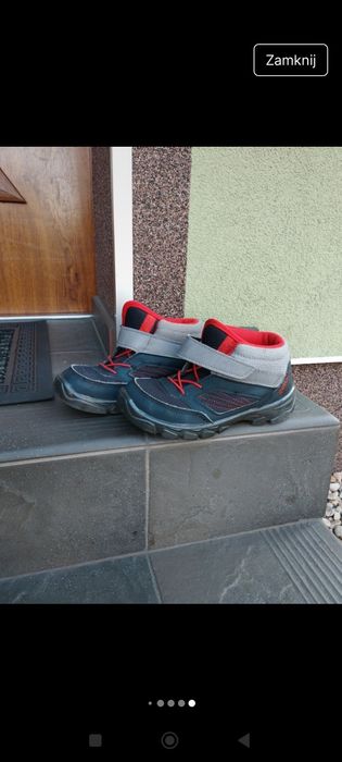 Buty trekkingowe przejściowe quechua 31