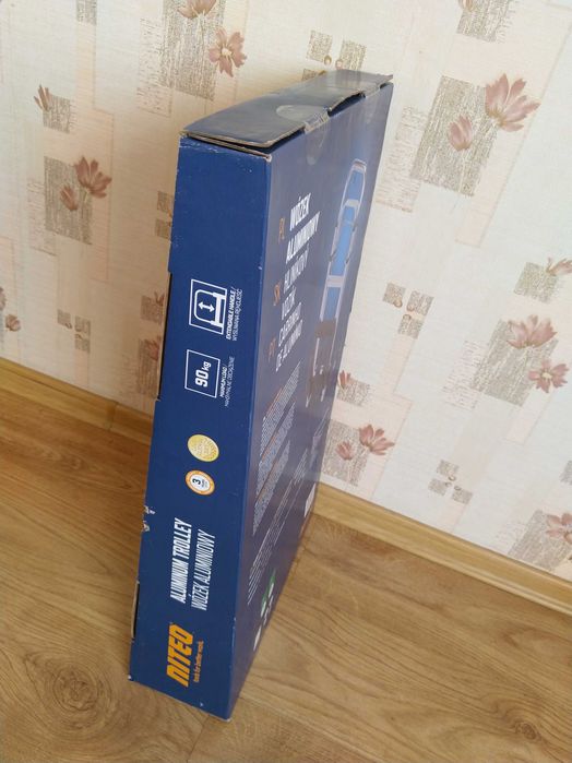 NAJTANIEJ Wózek Aluminiowy Składany Transportowy Max 90kg