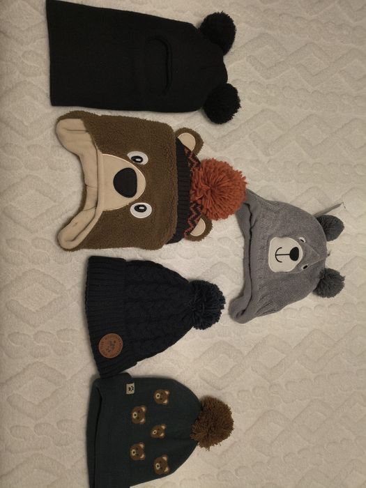 Sprzedam nowe czapki zimowe dla chłopca