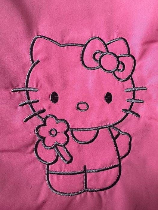 Зимовий комплект 2/3 роки Hello Kitty куртка+напівкомбінезон