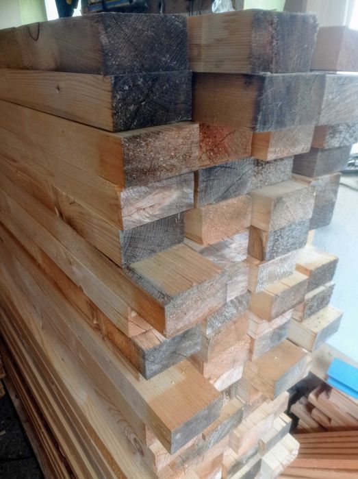 Kantówki świerkowe suche, strugane różne przekroje TRANSPORT