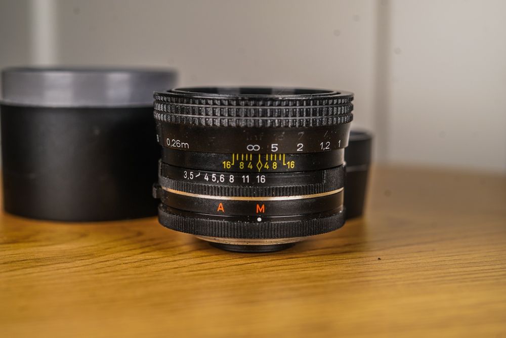 Obiektyw m42 enna mc macro ennalyt 35mm 3.5 rzadki obiektyw Suchy