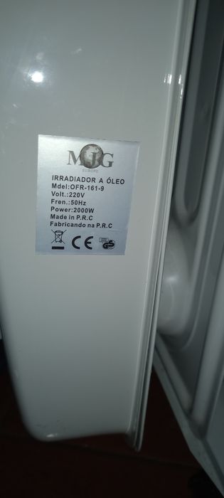 Irradiador a oleo