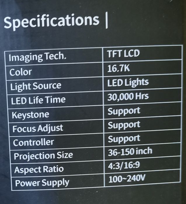 Projektor  LED Dream