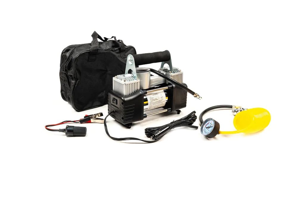 Автомобильный компрессор 150 PSI 75л/мин 12V для R13–R24