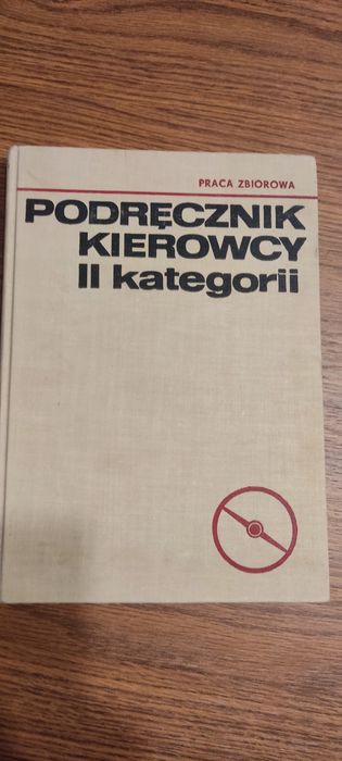 Podręcznik kierowcy II kategorii rok 1968