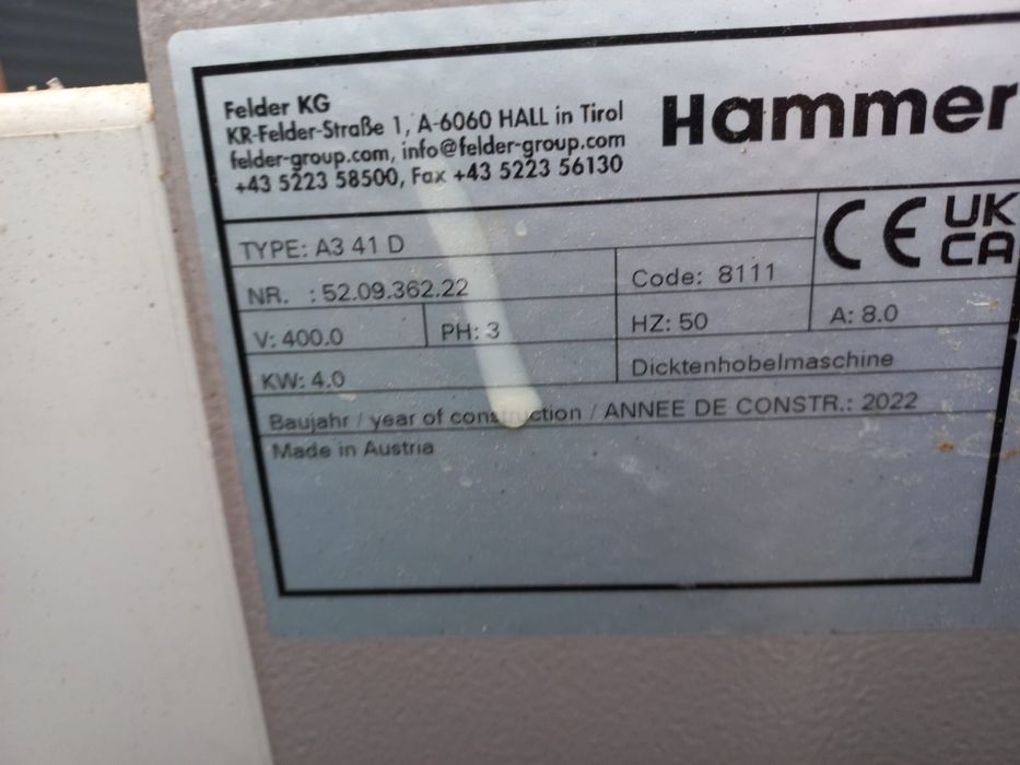 Grubościówka A3 41D hammer