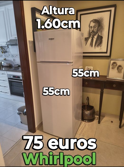 Frigorífico Whirlpool a funcionar perfeitamente bem