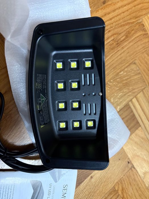 Lampa semilac uv led 12w