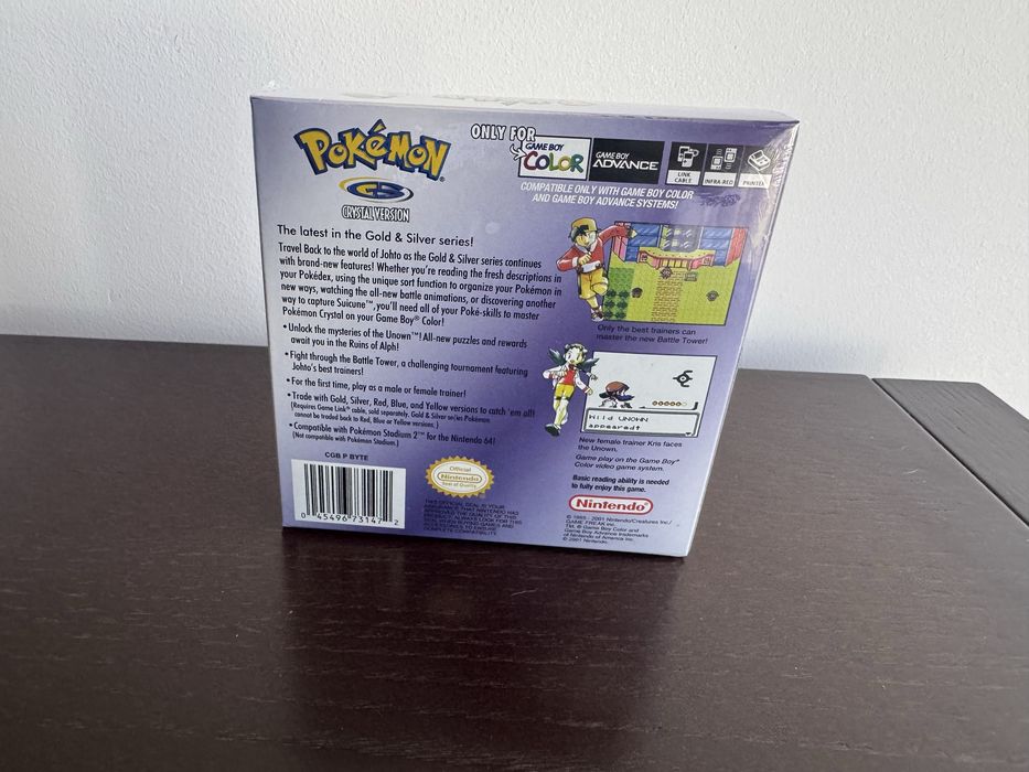 Pokémon Crystal gameboy