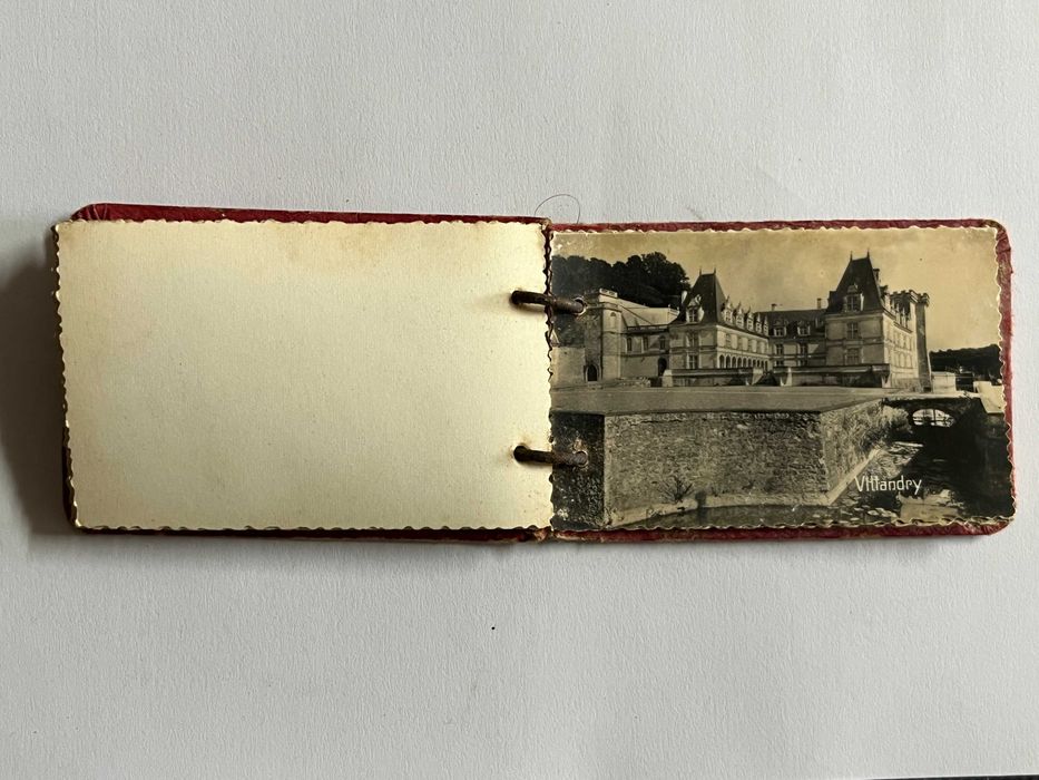 Châteaux de La Loire - Miniálbum de postais dos anos de 1940