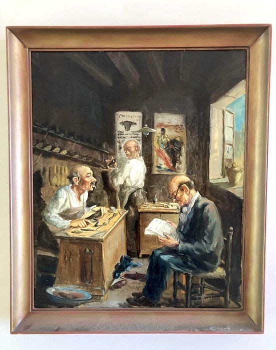 Quadro a óleo sobre tela  (60x50cm)
